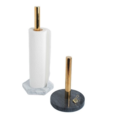 Wholesale Home Decor Mable Paper Towel Holder Funny Gold Toilet  Roll Paper Holder Home Accessories