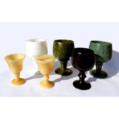 High Grade Natural Jade Standing Cup