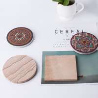 New Design Absorbent Absorbent Stone Coaster Sandstone Coasters