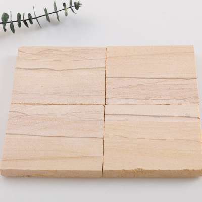 Promotional Custom Print Square Natural Sandstone Coasters