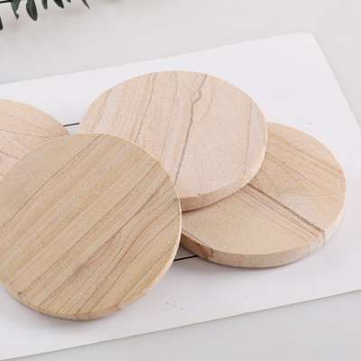 Best Price Blank Sublimation Custom Round Sandstone Coasters